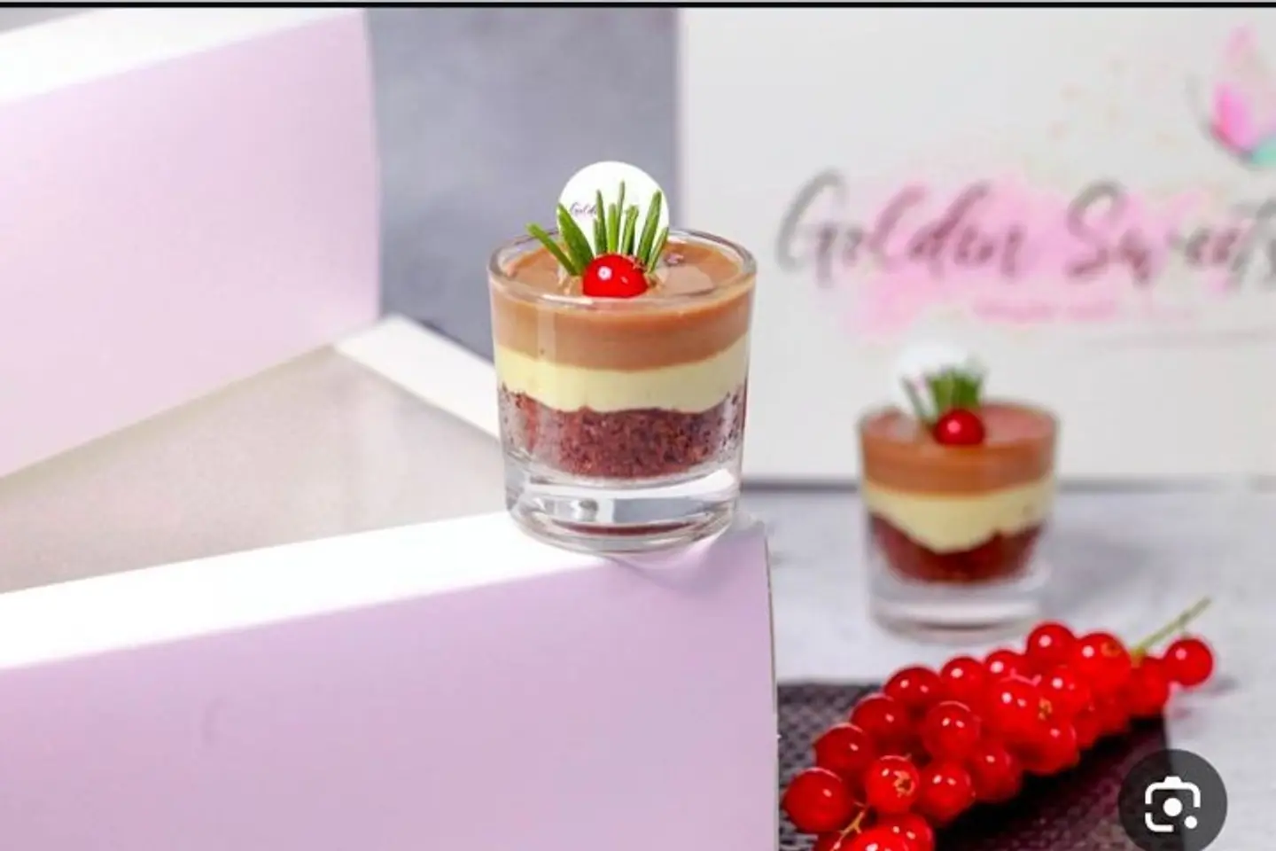 حلا كاسات قولدن سويت صغير