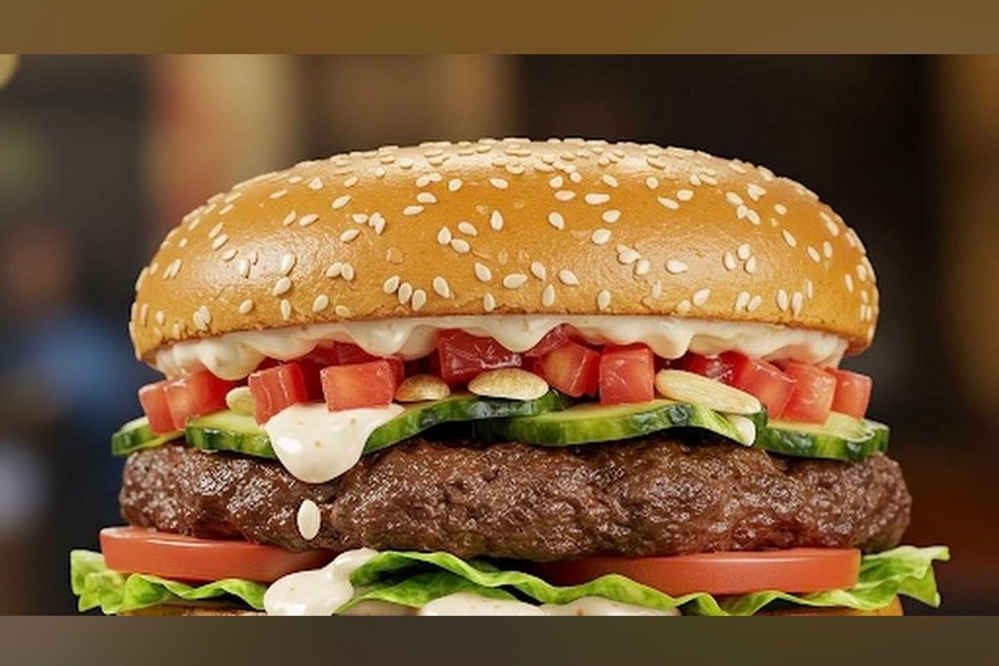 برجر لحم البقر