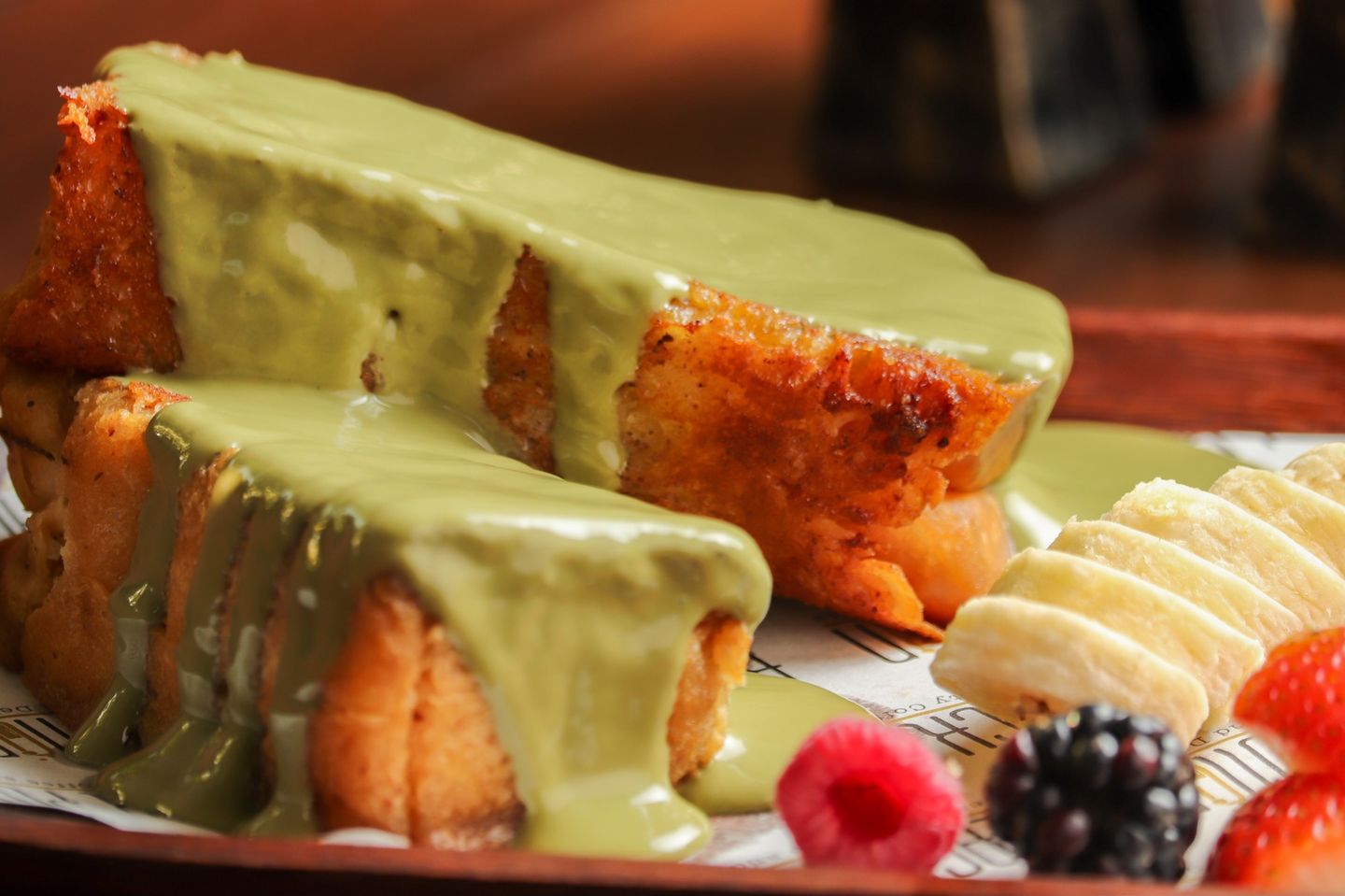 French Toast With Pistachio