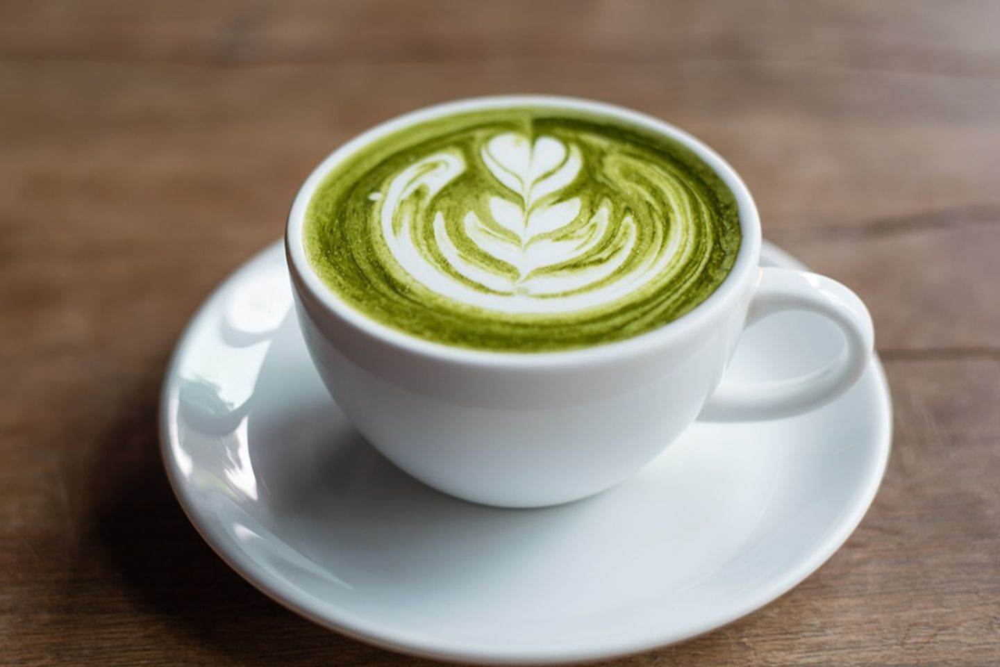 Hot Matcha Latte - Coconut Milk