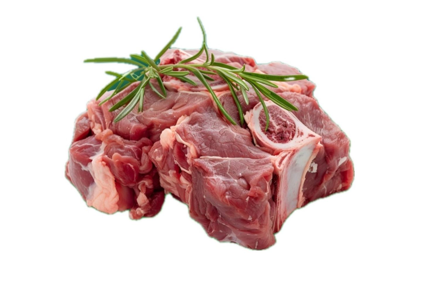 لحم عجل بعظم