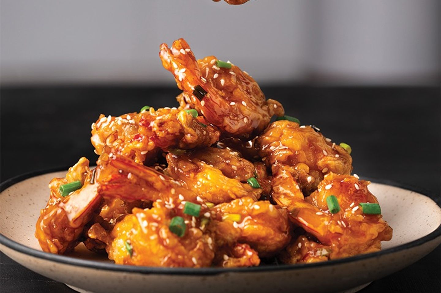 Honey Prawns
