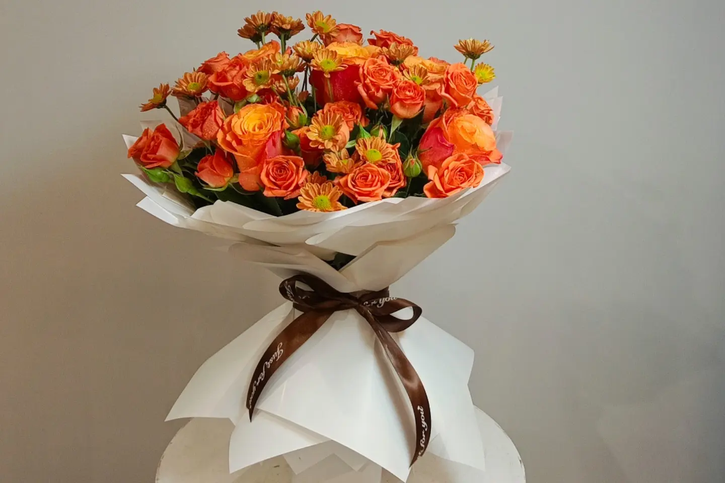 Mixed Orange Color Bouquet No. 29