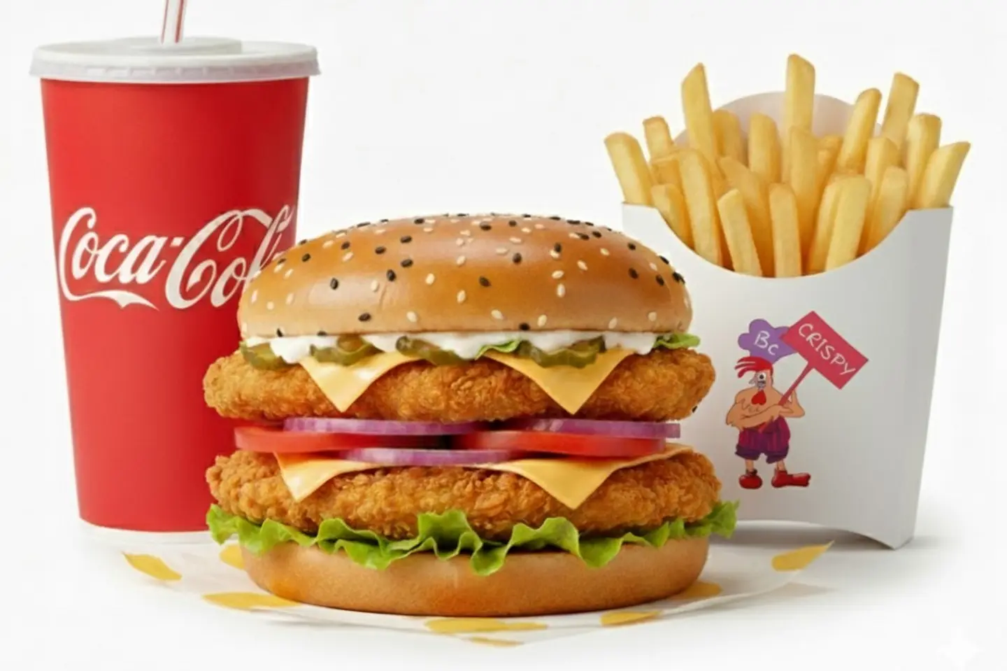 برجر دجاج دبل