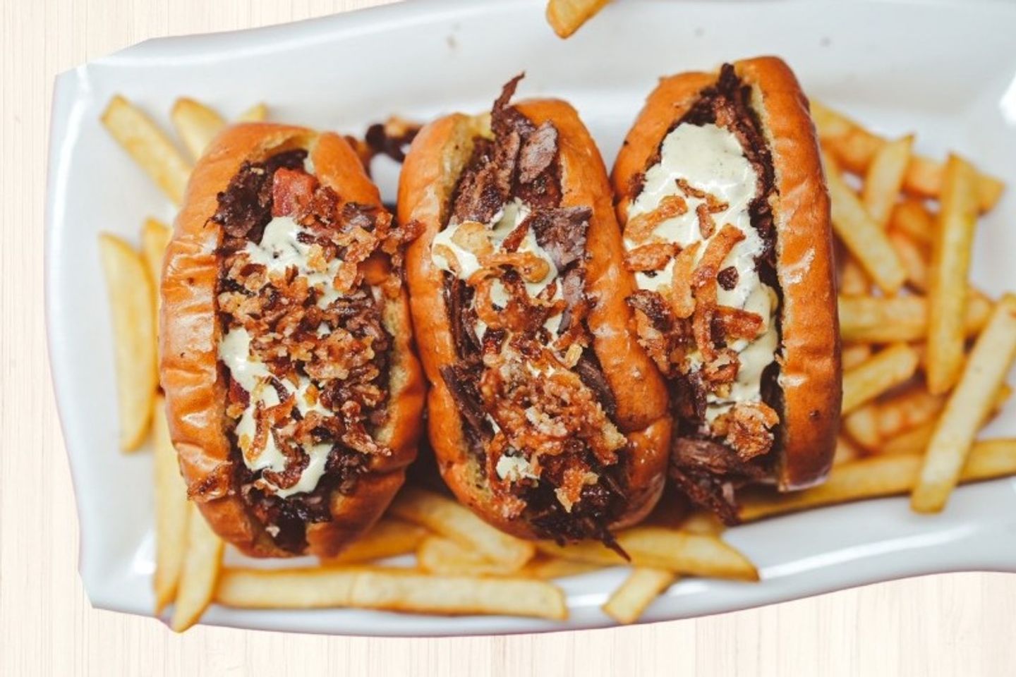 Beef Janayen Brioche Meal