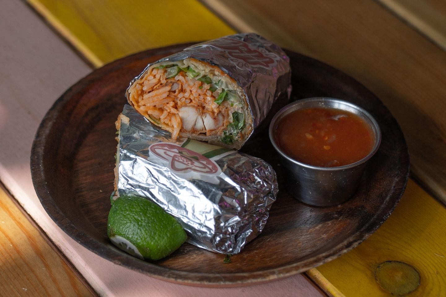Chicken Burrito Sandwich
