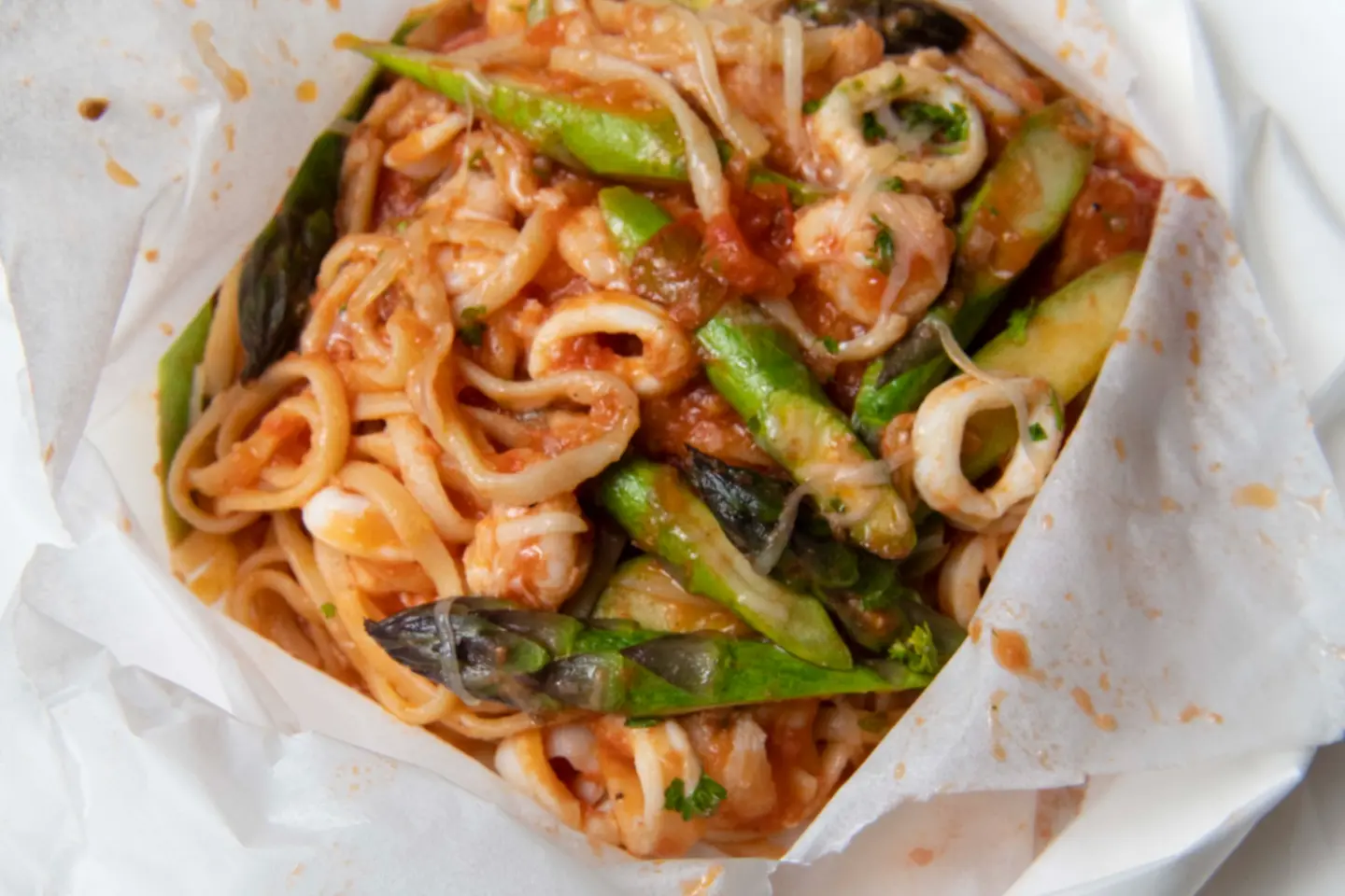 Linguini Cartoccio