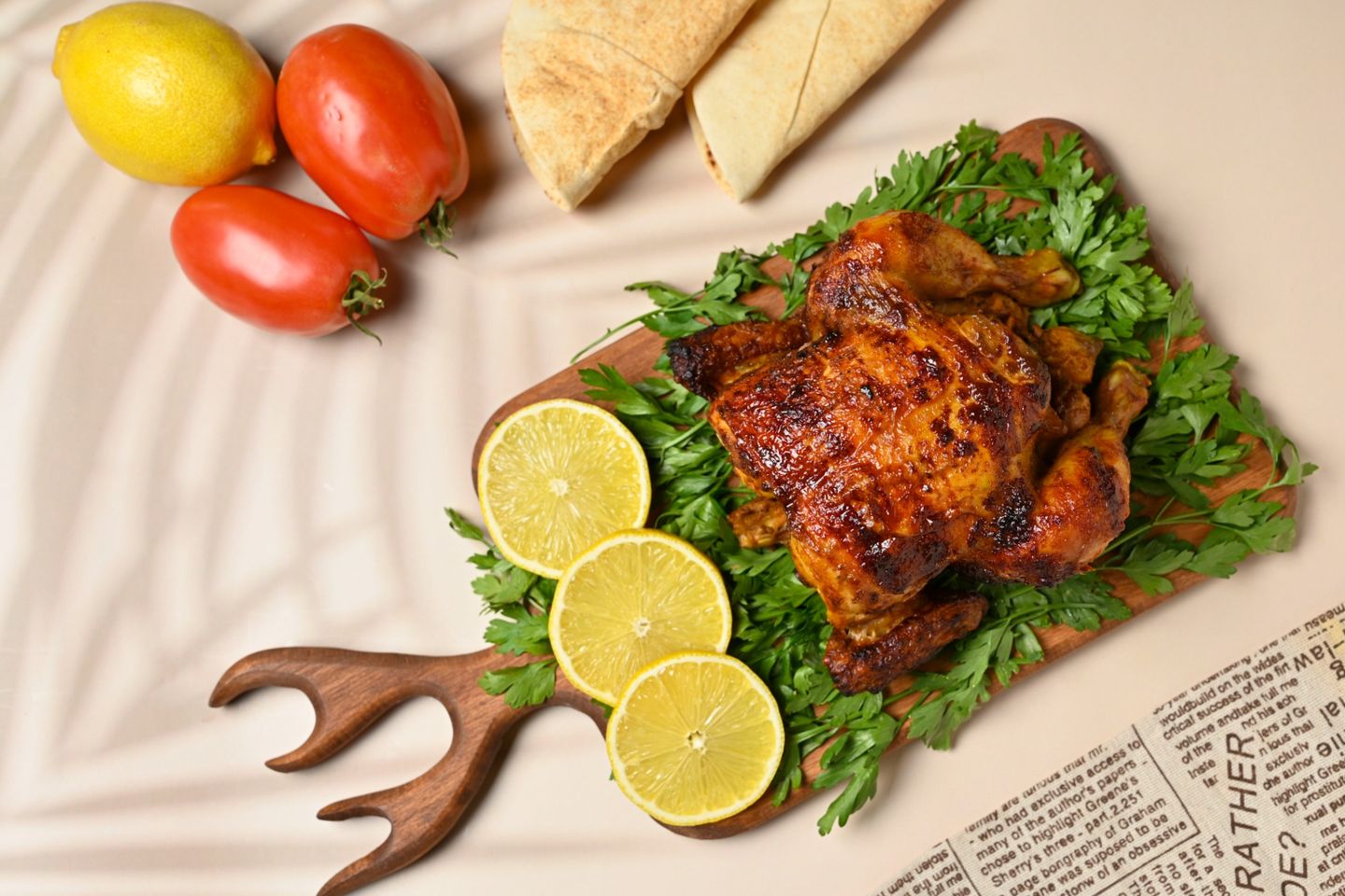 Plain Half Chicken Grilled
