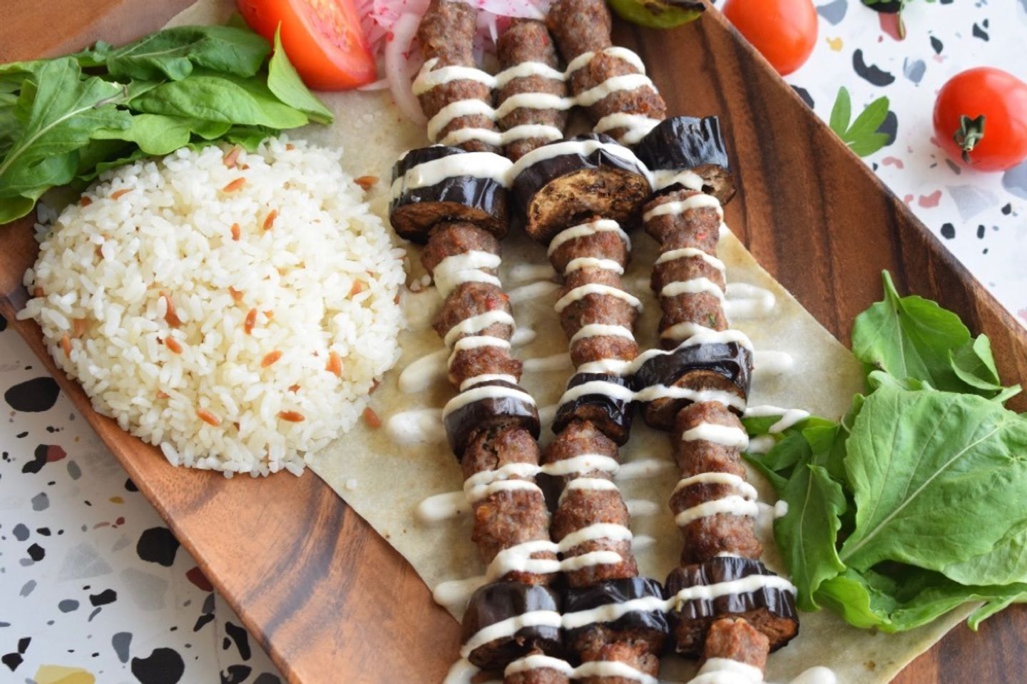 Aubergine Kabab