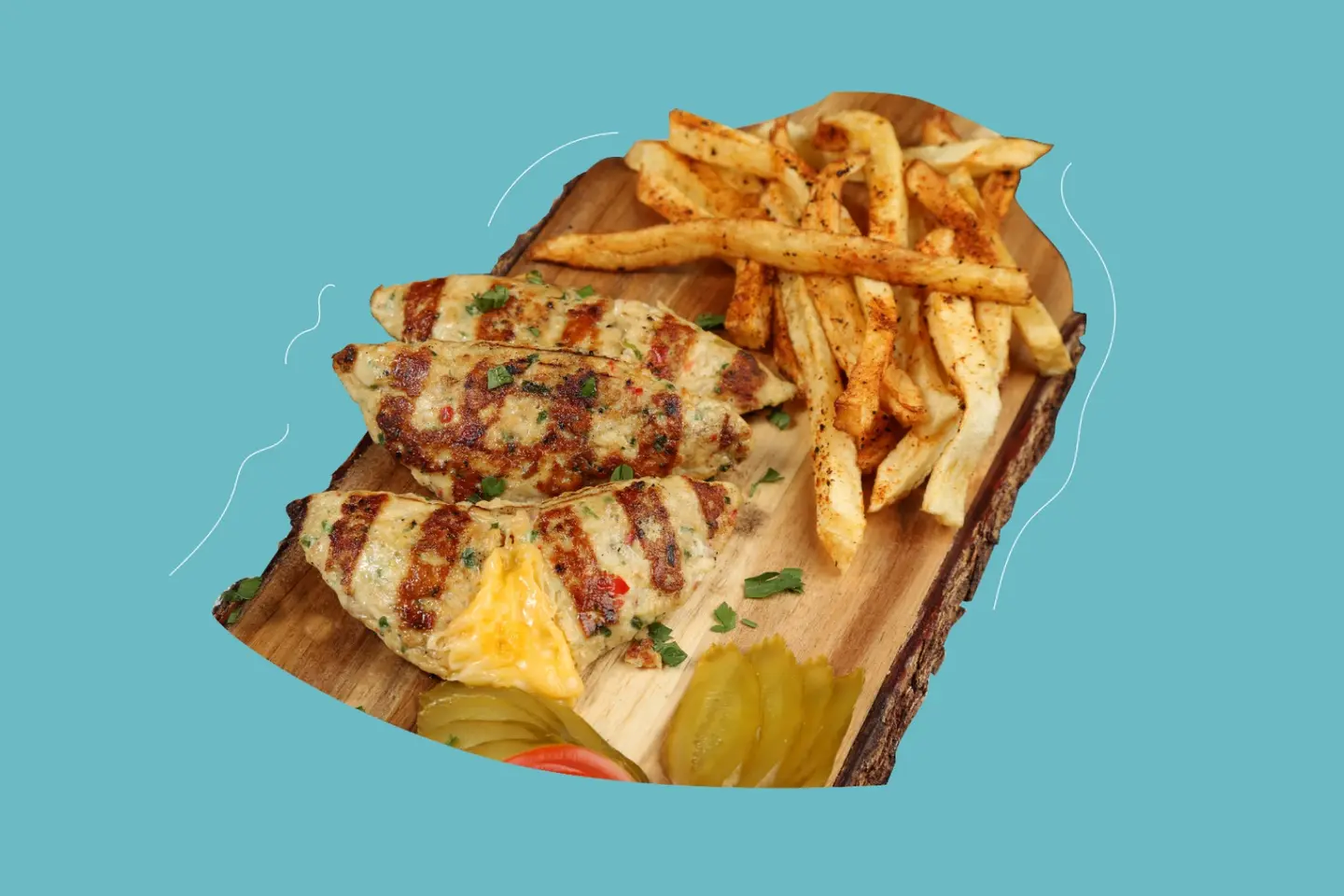 Kofte Chicken With Cheese