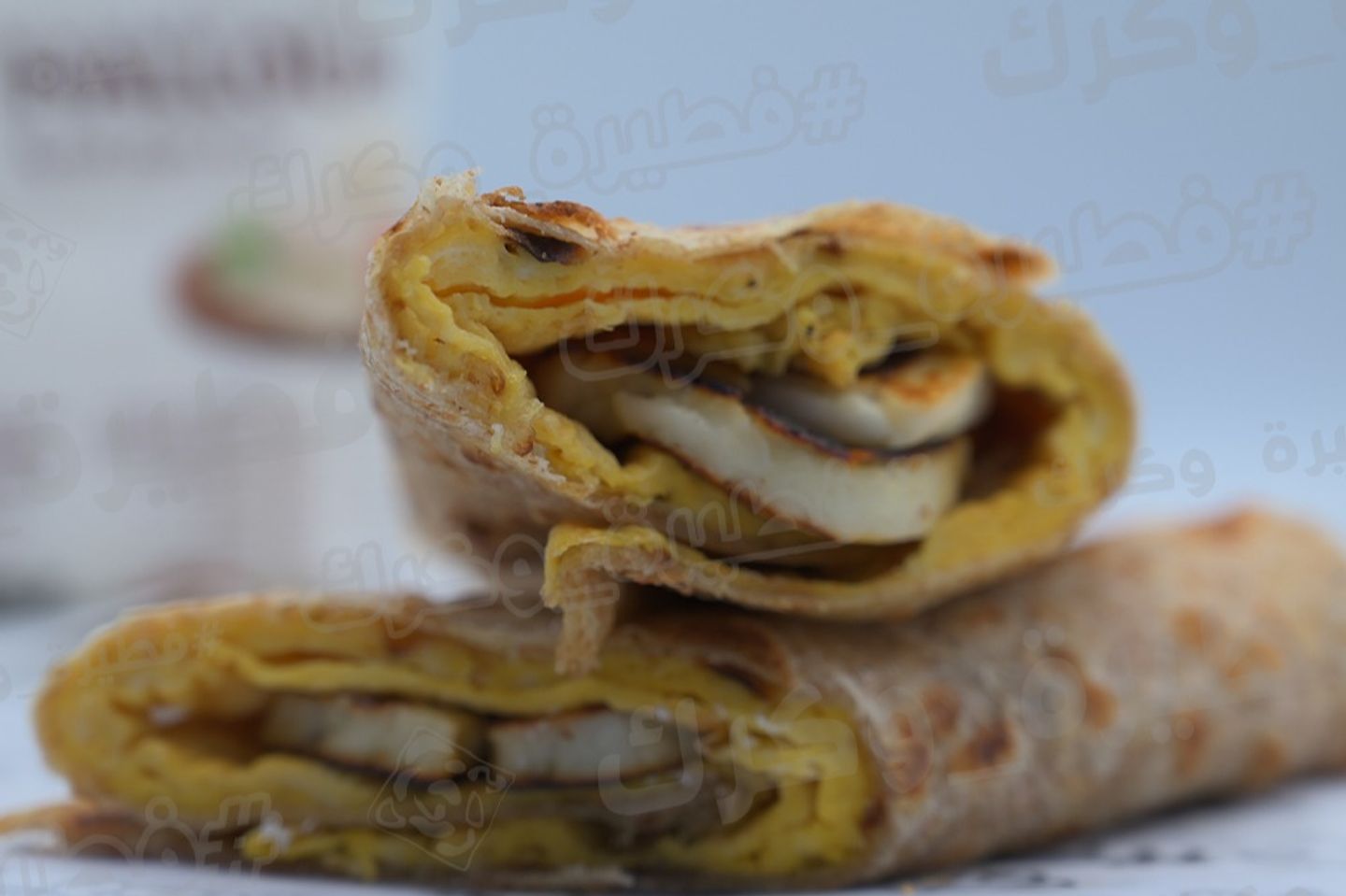 فطيرة بيض حلوم
