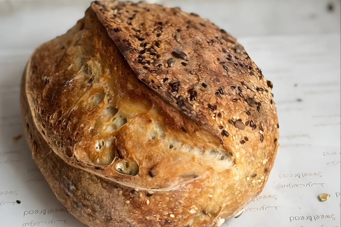 White Multiseeds Sourdough