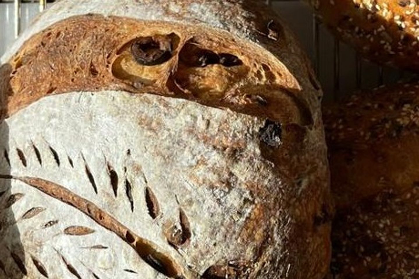 Olive And Sundried Tomato Sourdough