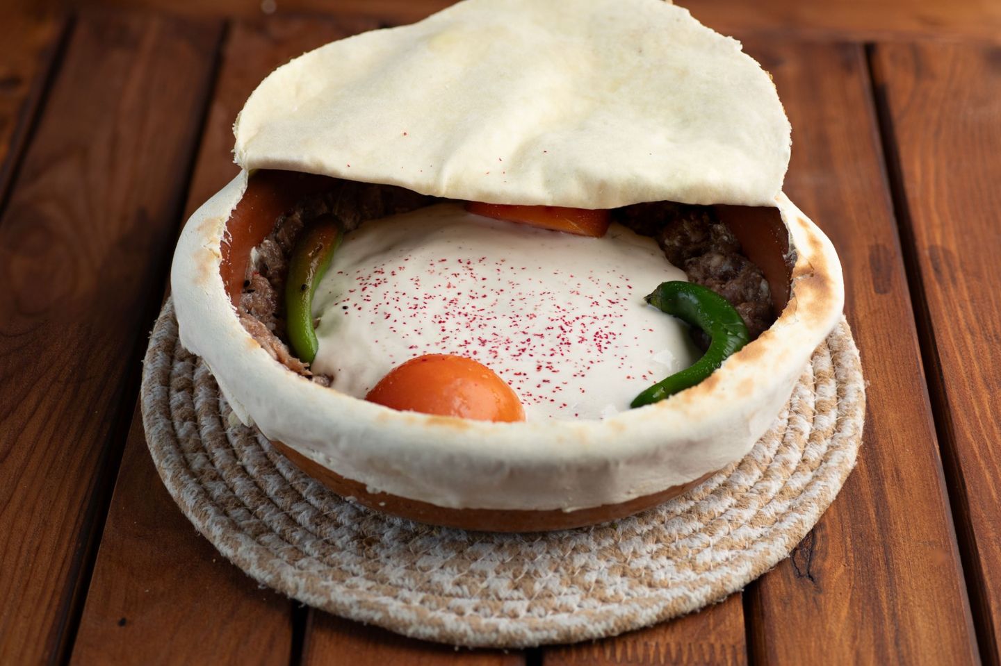كفته بالطحينية