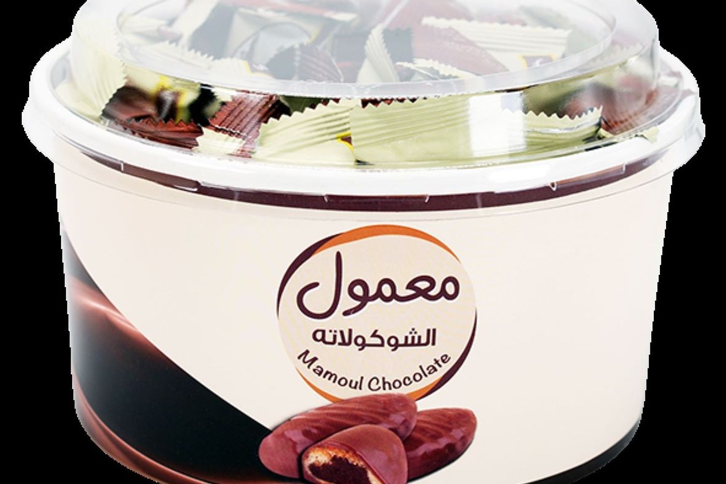 علبة معمول شوكولاته