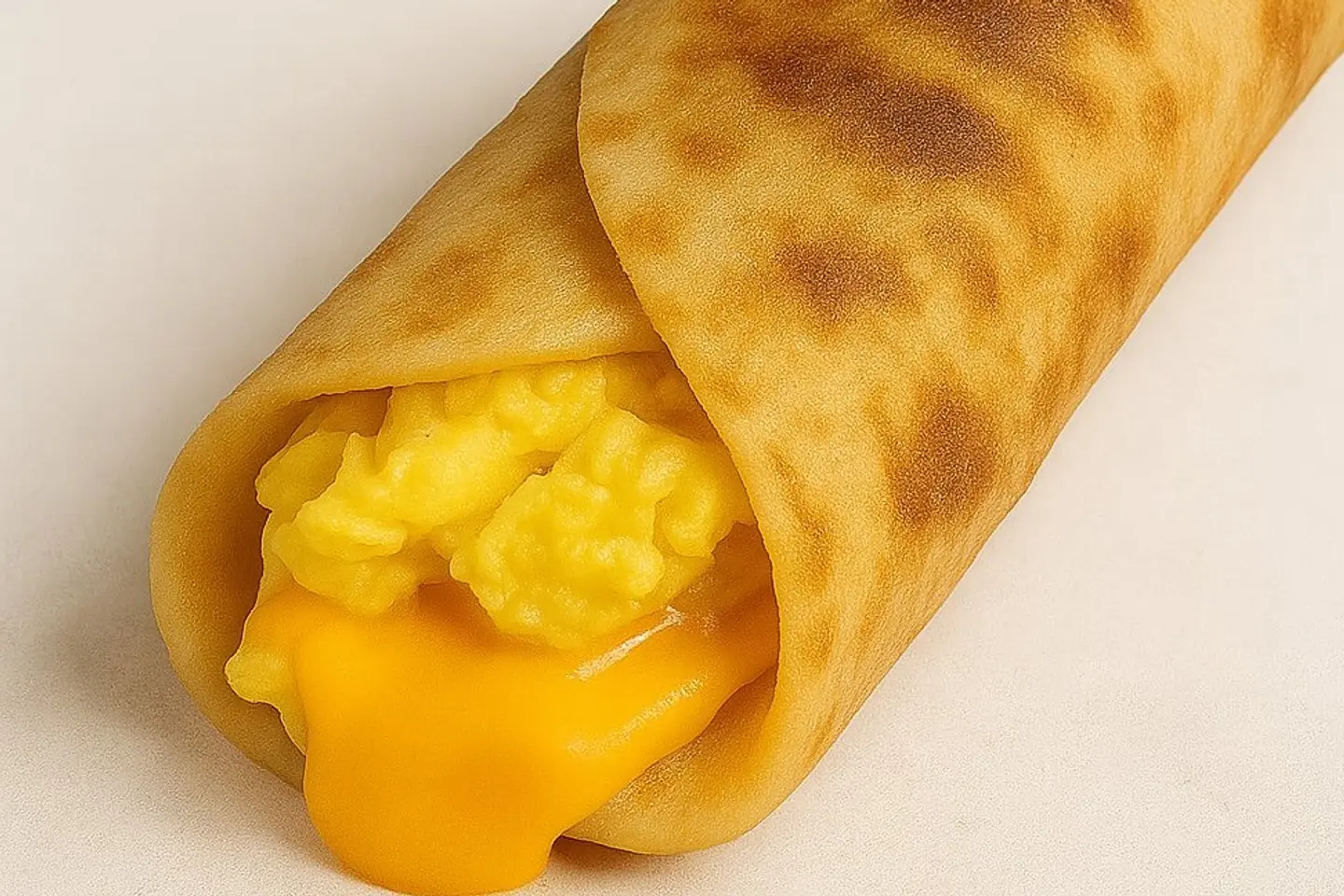 بيض مع جبنة شيدر