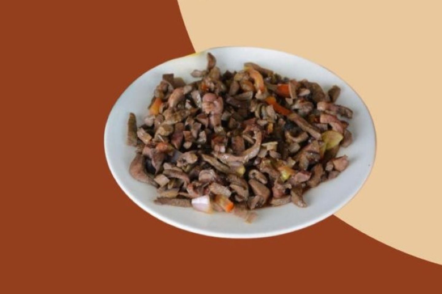 صحن كبدة طازج بالجبن
