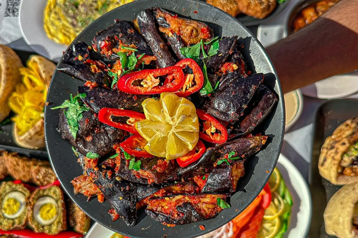 Pickled/Fried Eggplant Dish