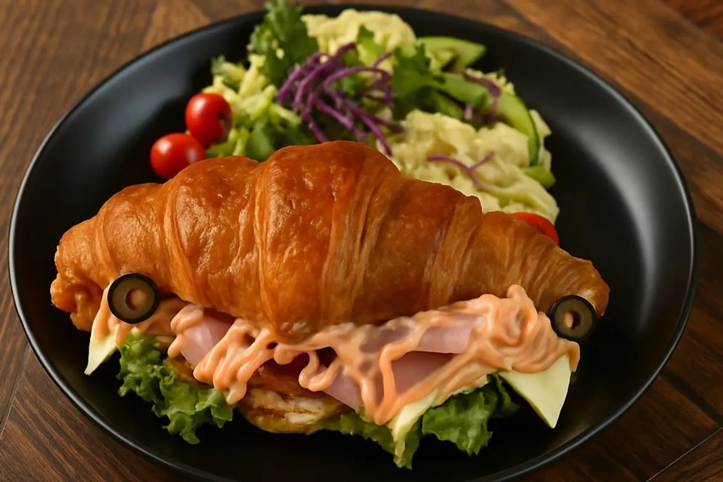 كروسان تركي مدخن