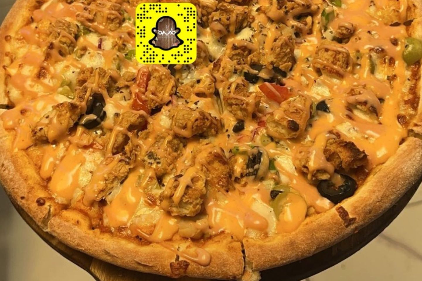 Crispy Chicken Pizza