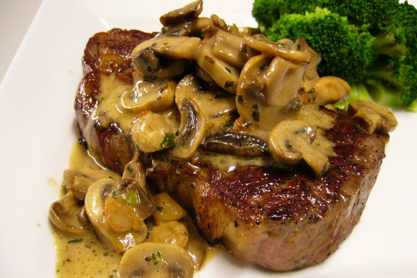 Mushroom Chicken Steak - Steak Beef Mushroom Souce