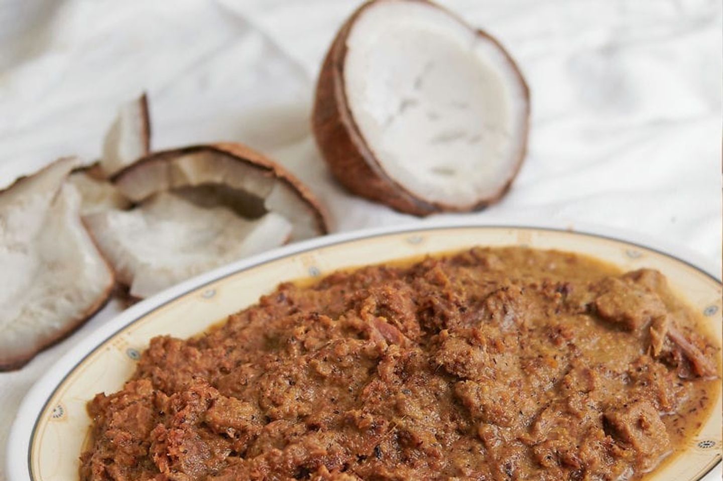 Rendang Meat With Coconut