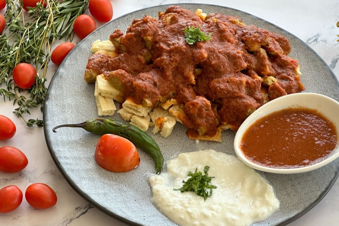 Chicken Iskandar Kebab
