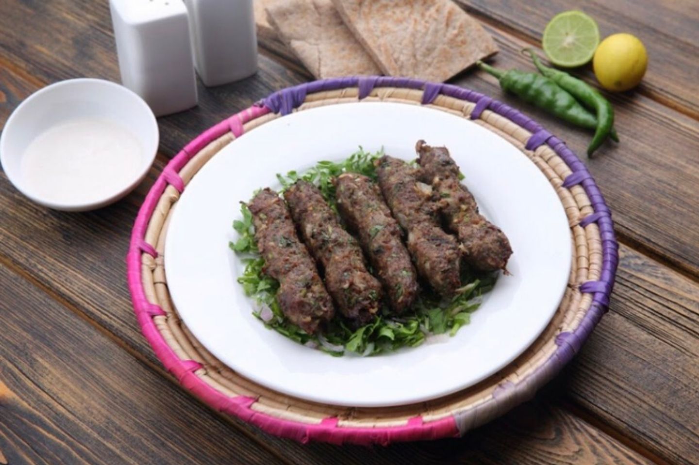 كباب لحم 8 اسياخ