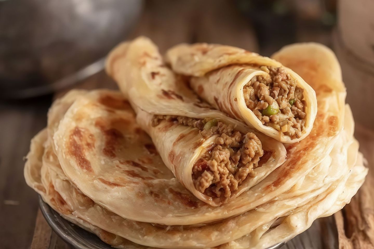 لحم مفروم بالجبن