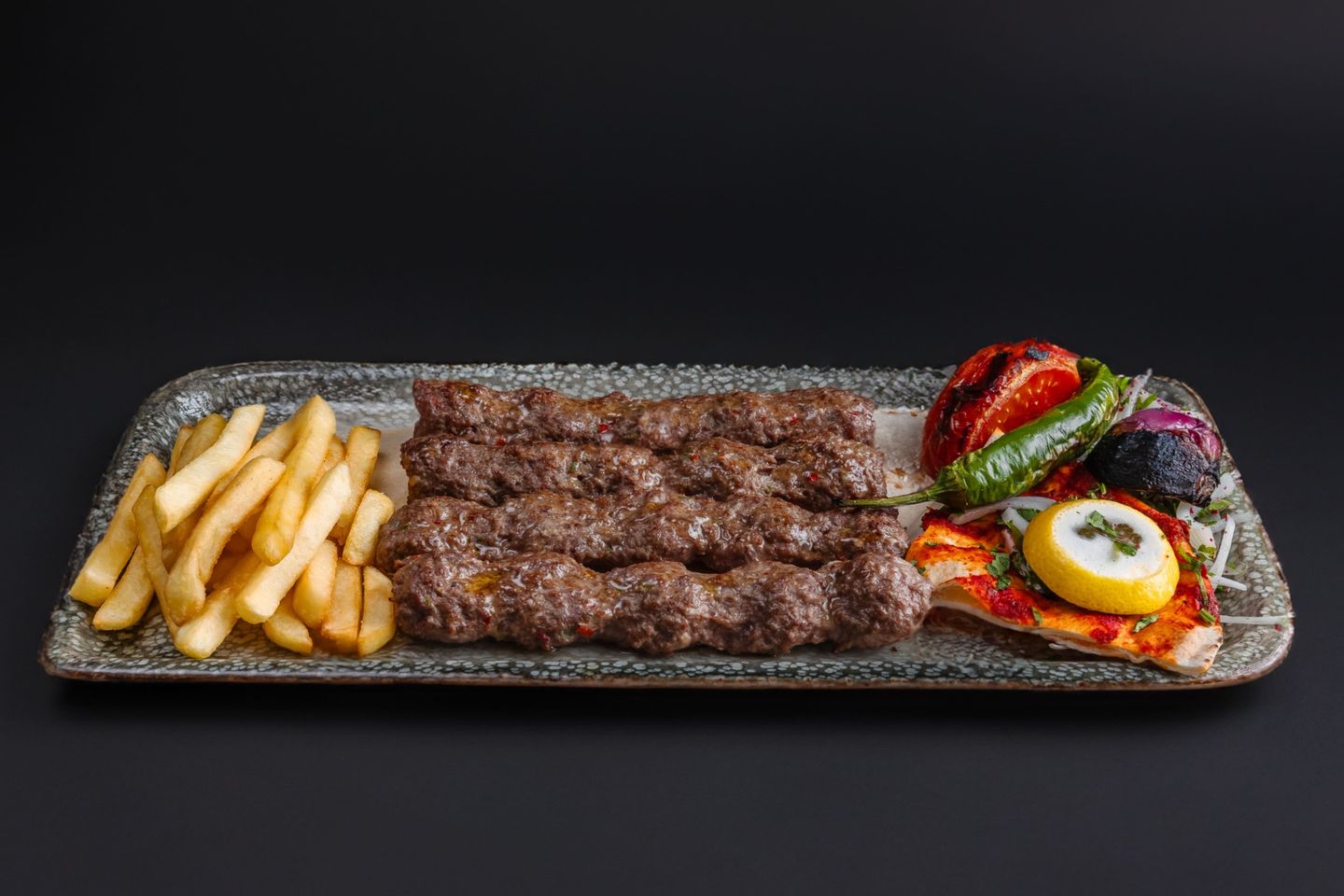 Kabab Meat W Pomegrante Sauce