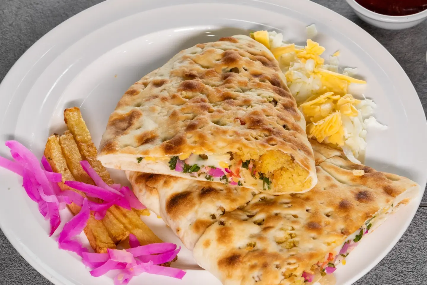 فطيرة فلافل