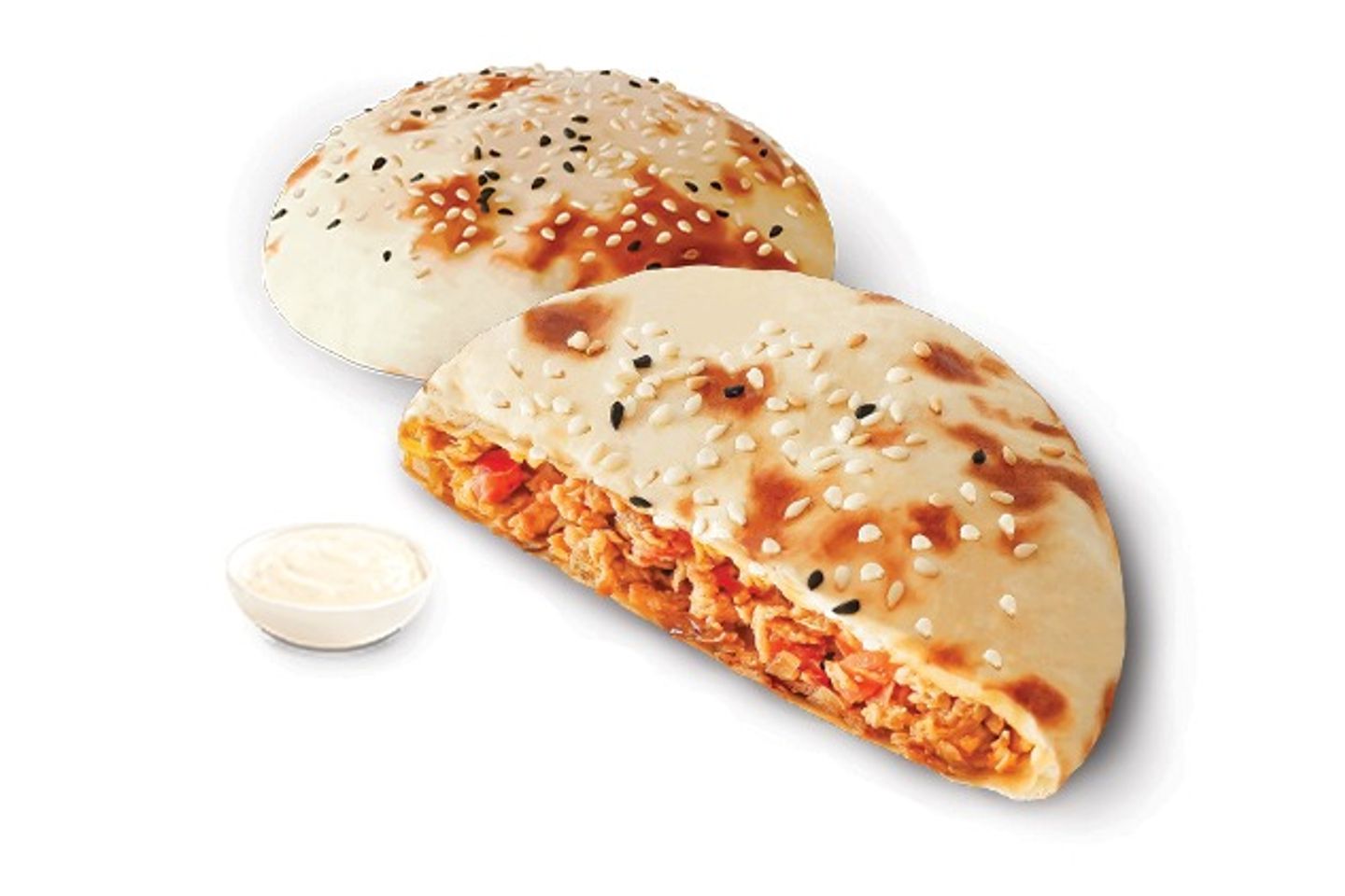 Shakshuka Egg Sandwich With Cheese