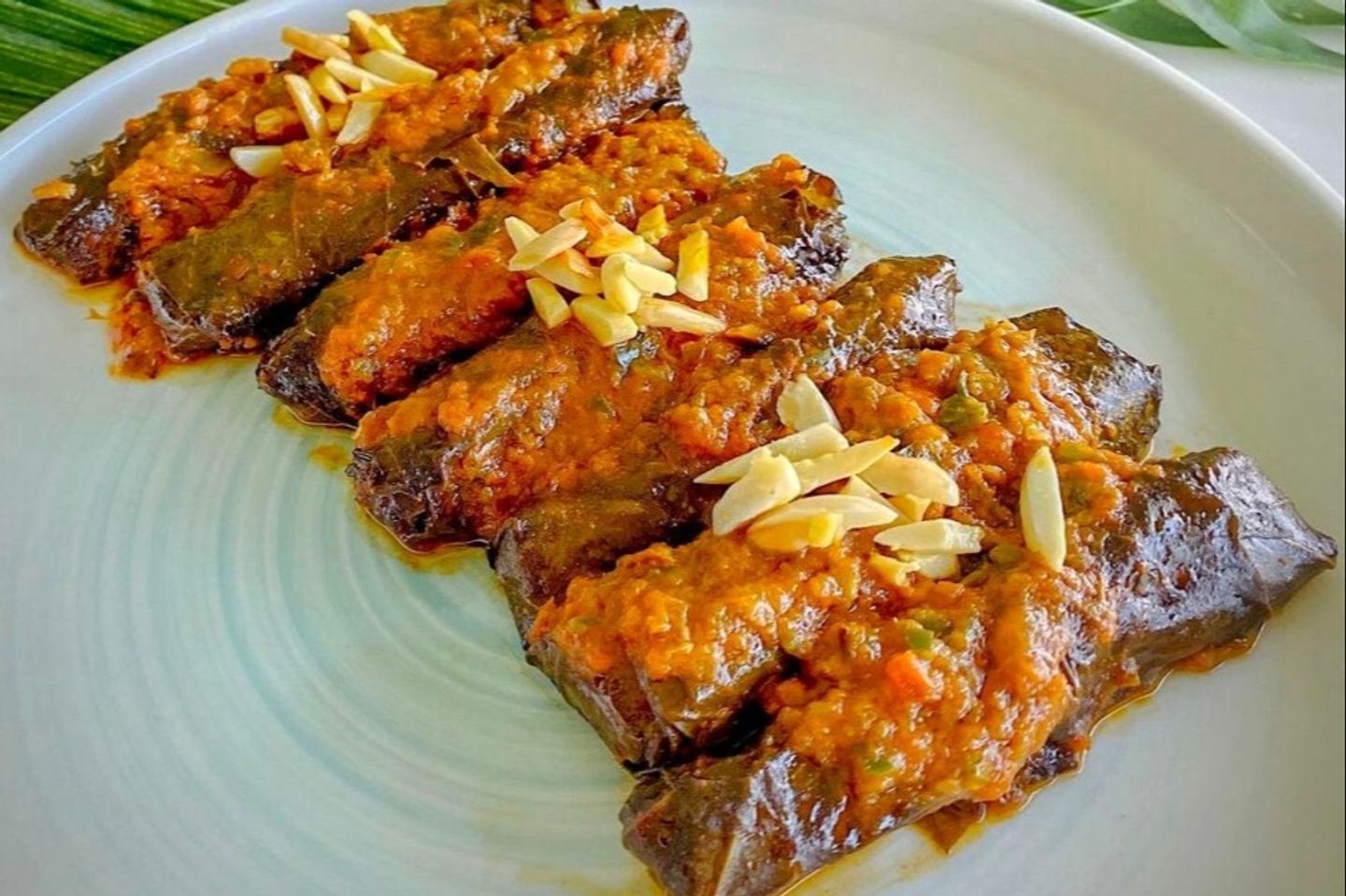 Spicy Grape Leaves
