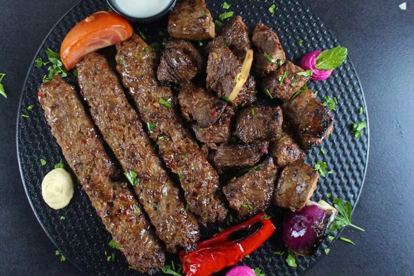 مشكل لحم صغير