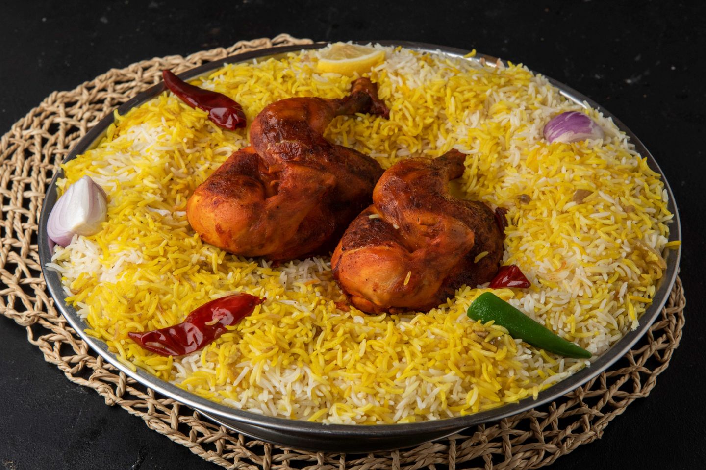 حبه محمرة فرن مع الأرز