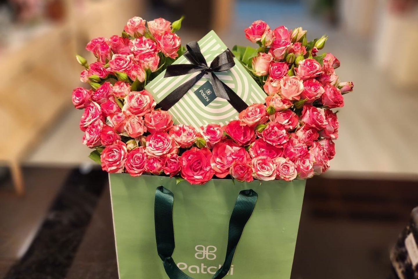 Patchi Chocolate With Juri's Roses