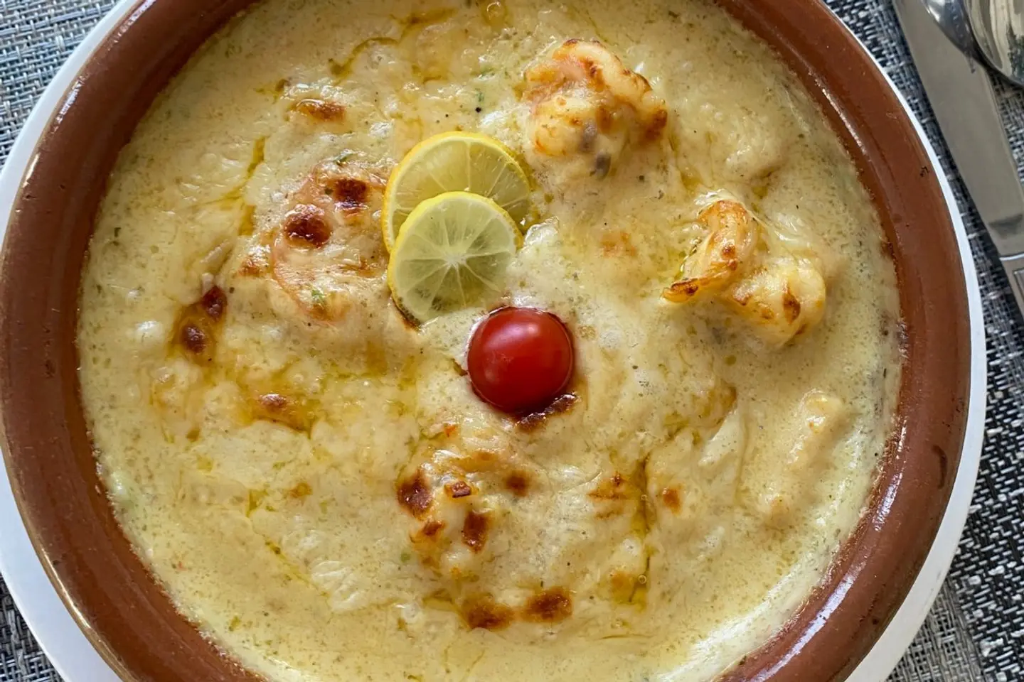 Seafood Mix With Cream