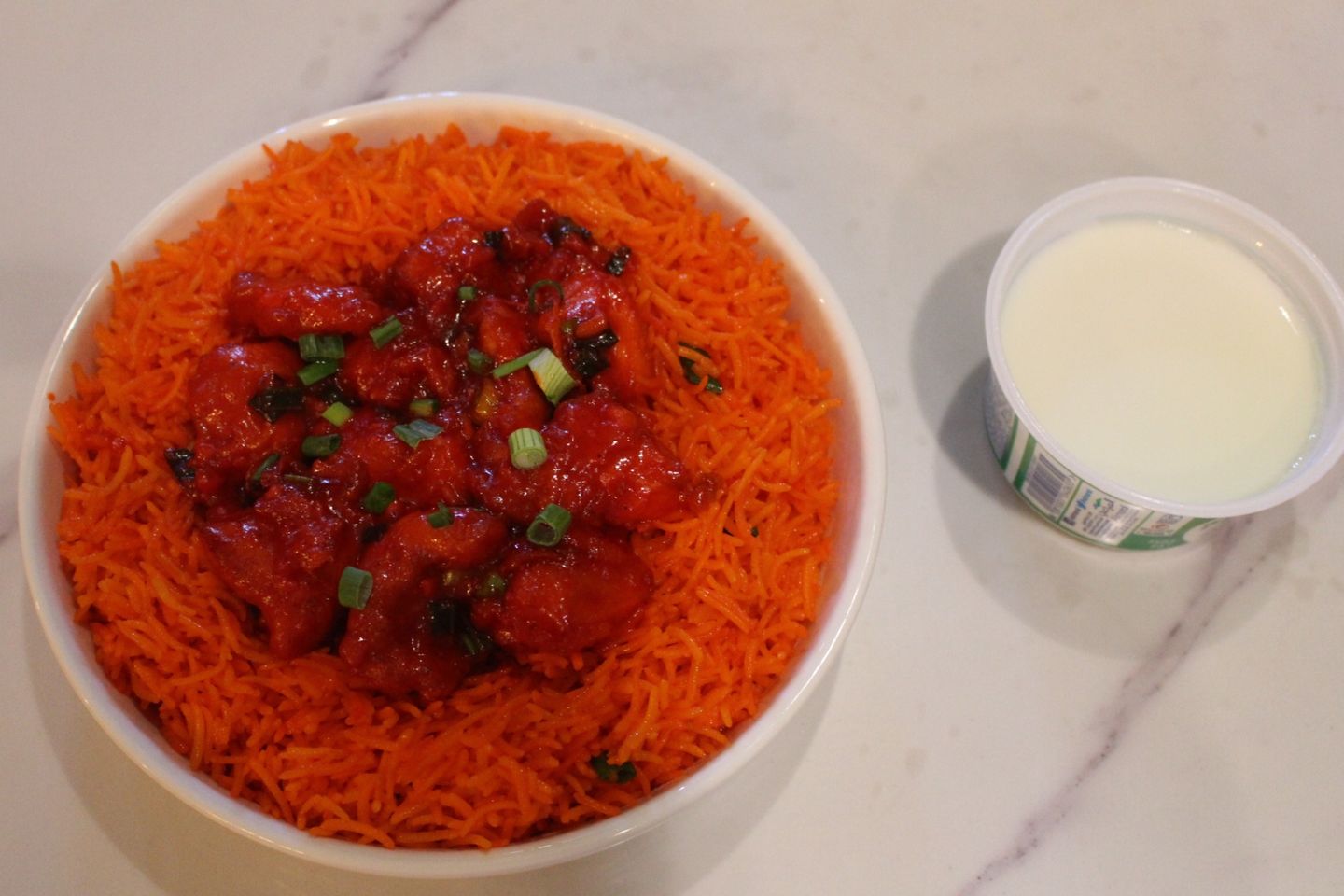 65 Red Rice With Chicken