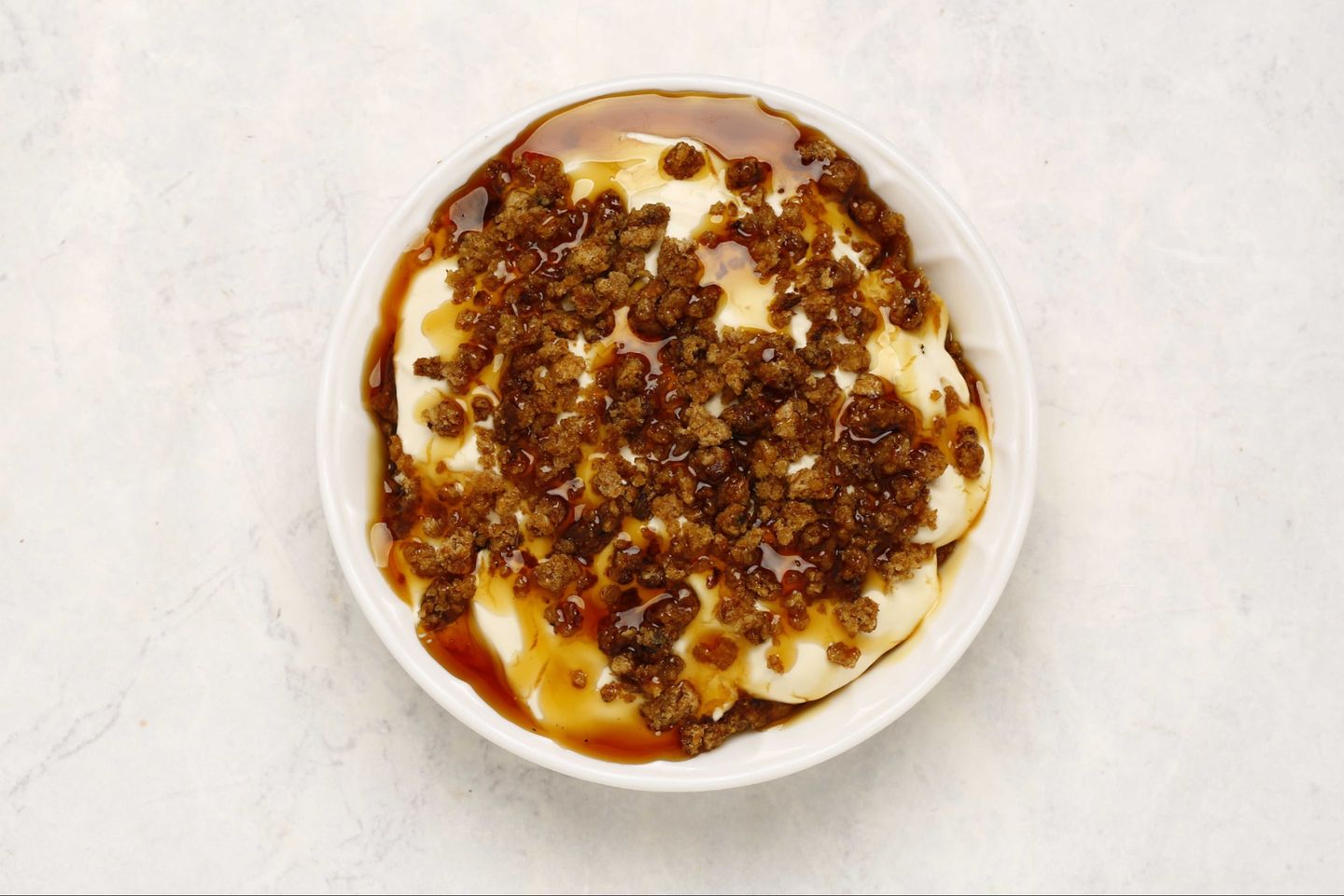 Dates Fattah With Cream