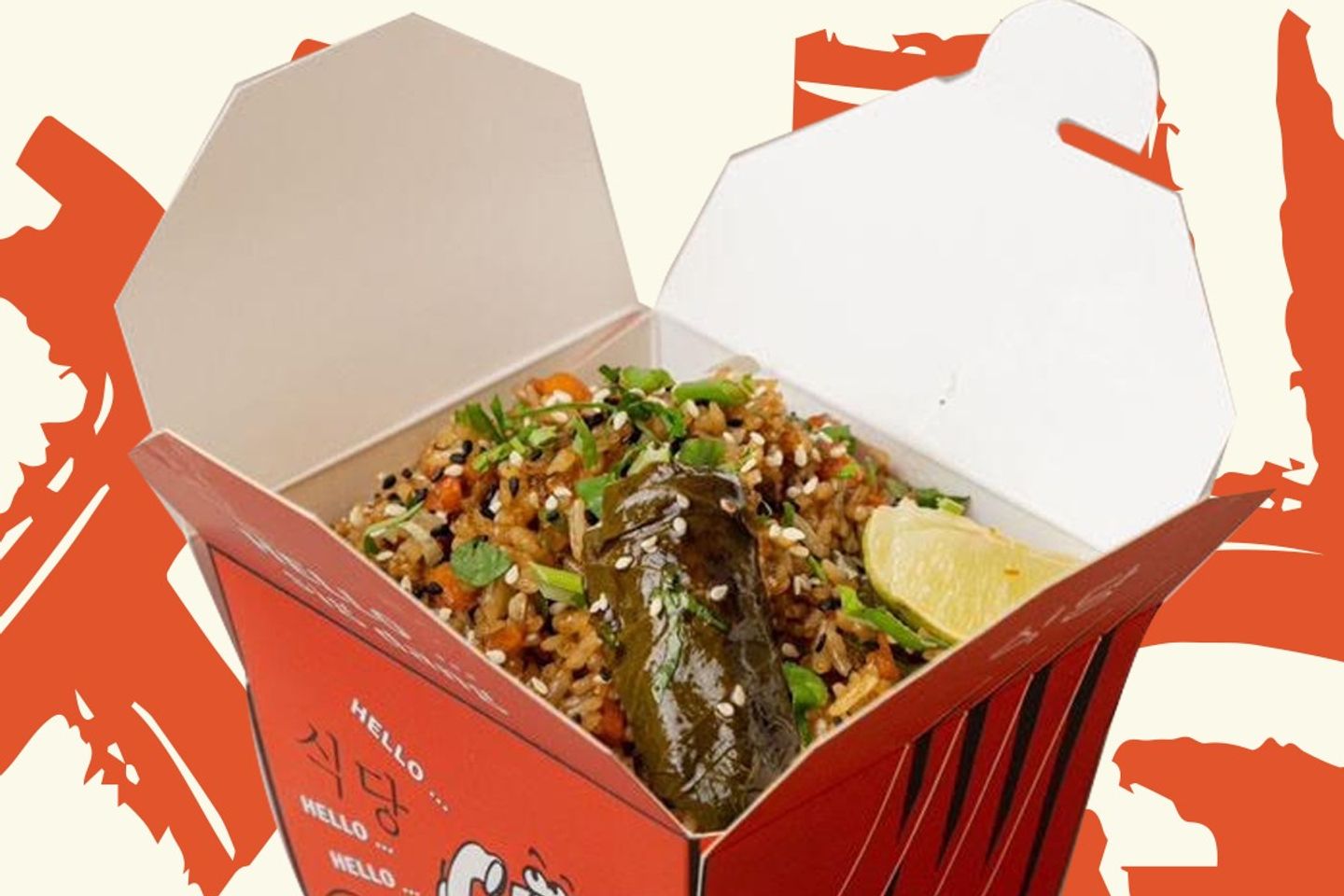 Fried Rice Waraq Enab
