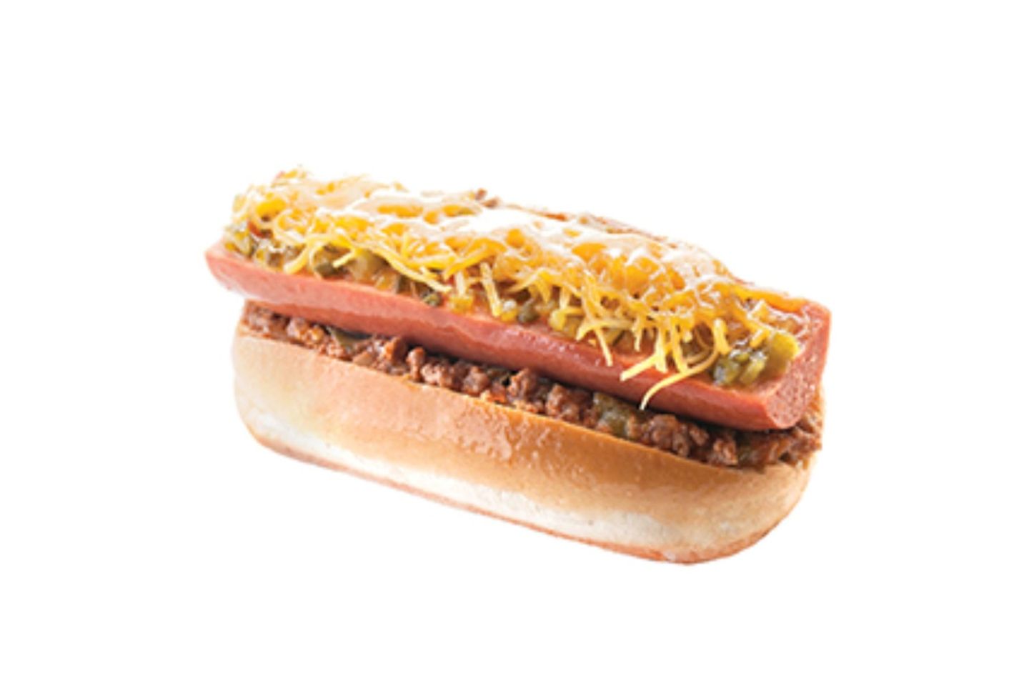 Chili Mexican Hotdog Sandwich