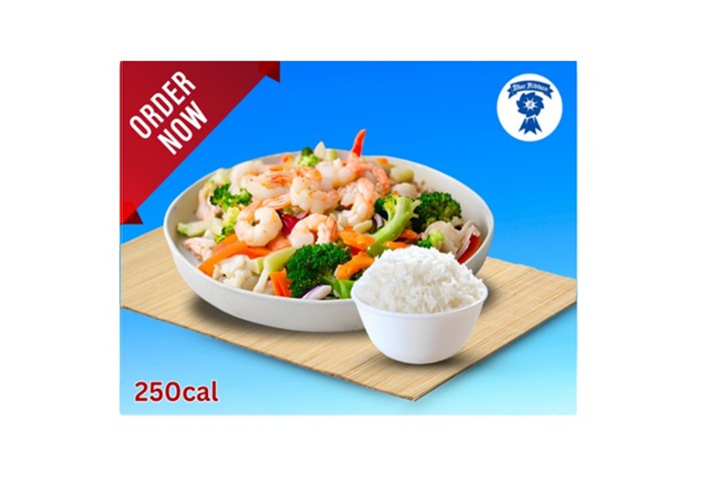 Chopsuey Shrimp With Rice
