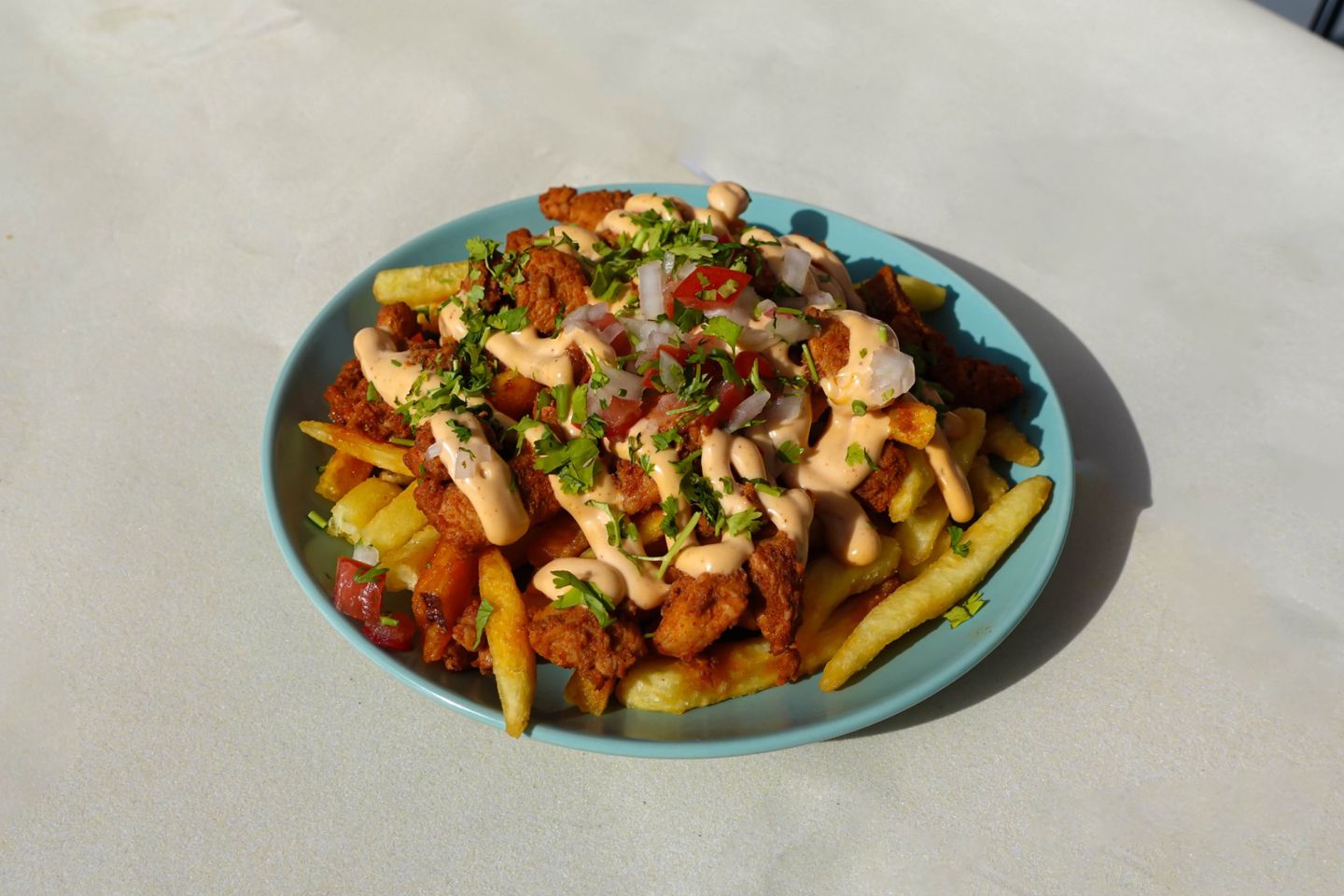 بطاطس دجاج بيريا