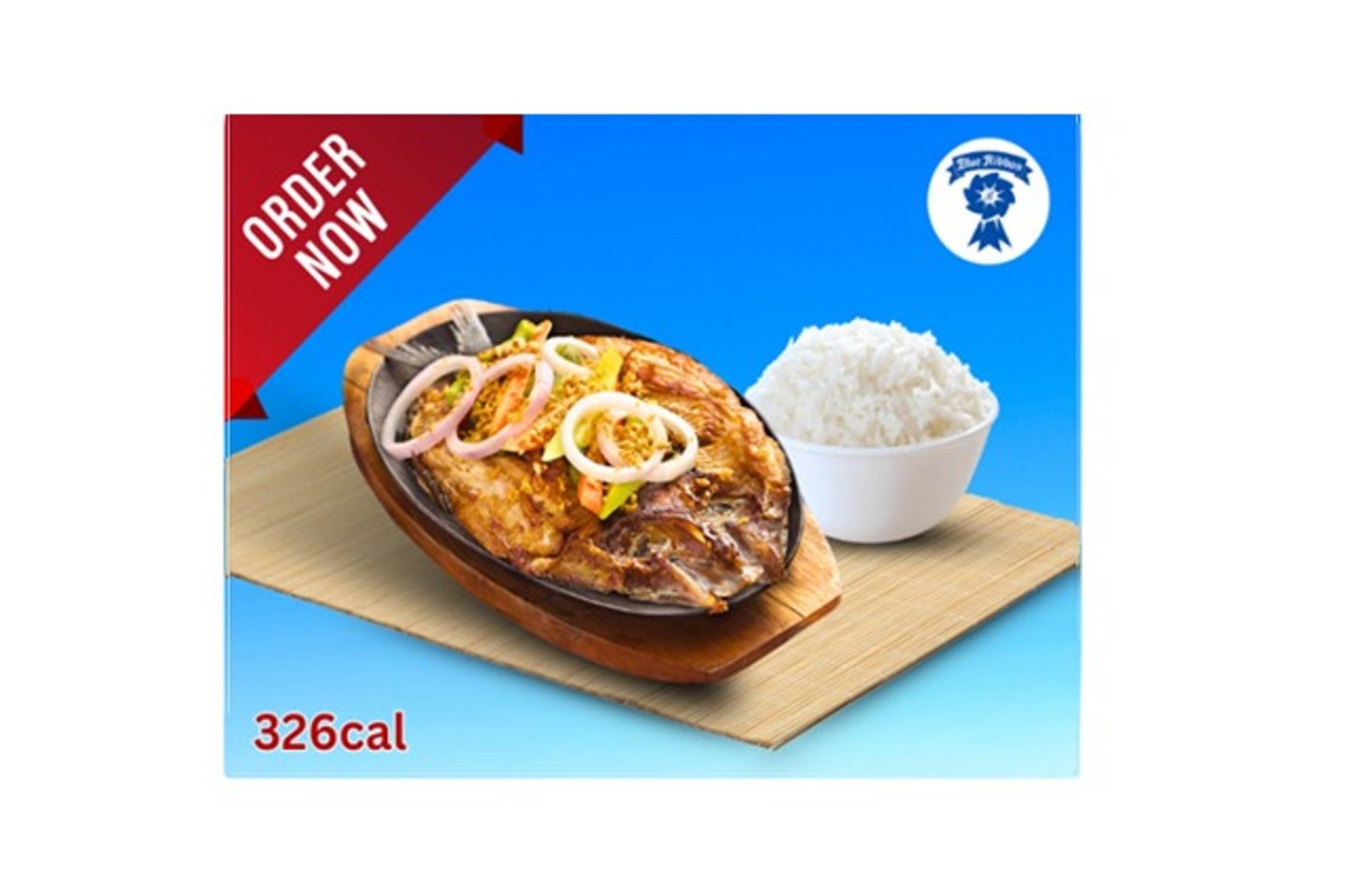 Sizzling Boneless Bangus With Rice