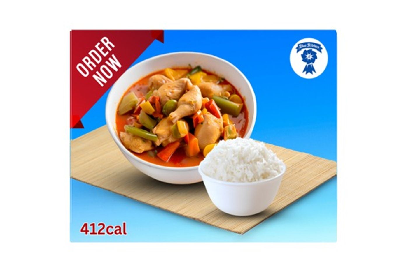 Chicken Kaldereta With Rice