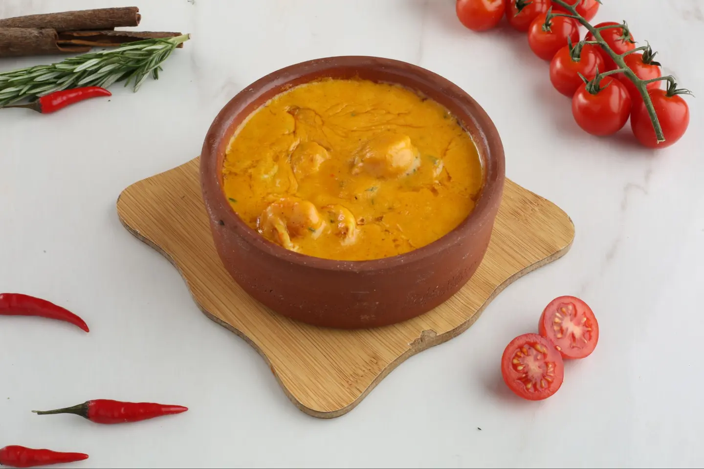 طاجن روبيان بصوص الكاري