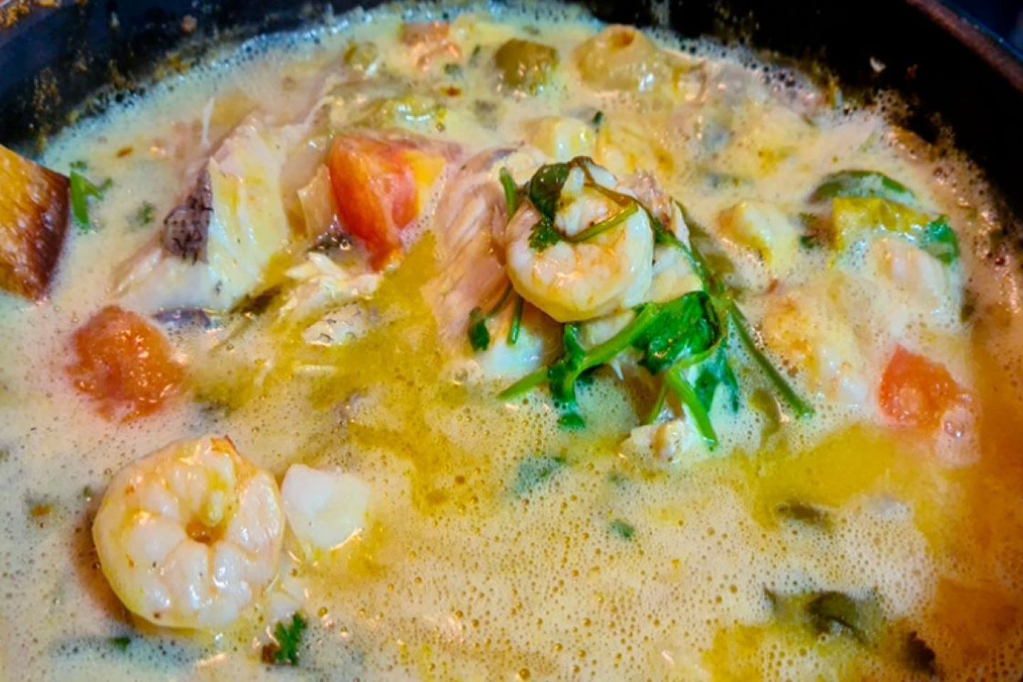Seafood Casserole  With Cream