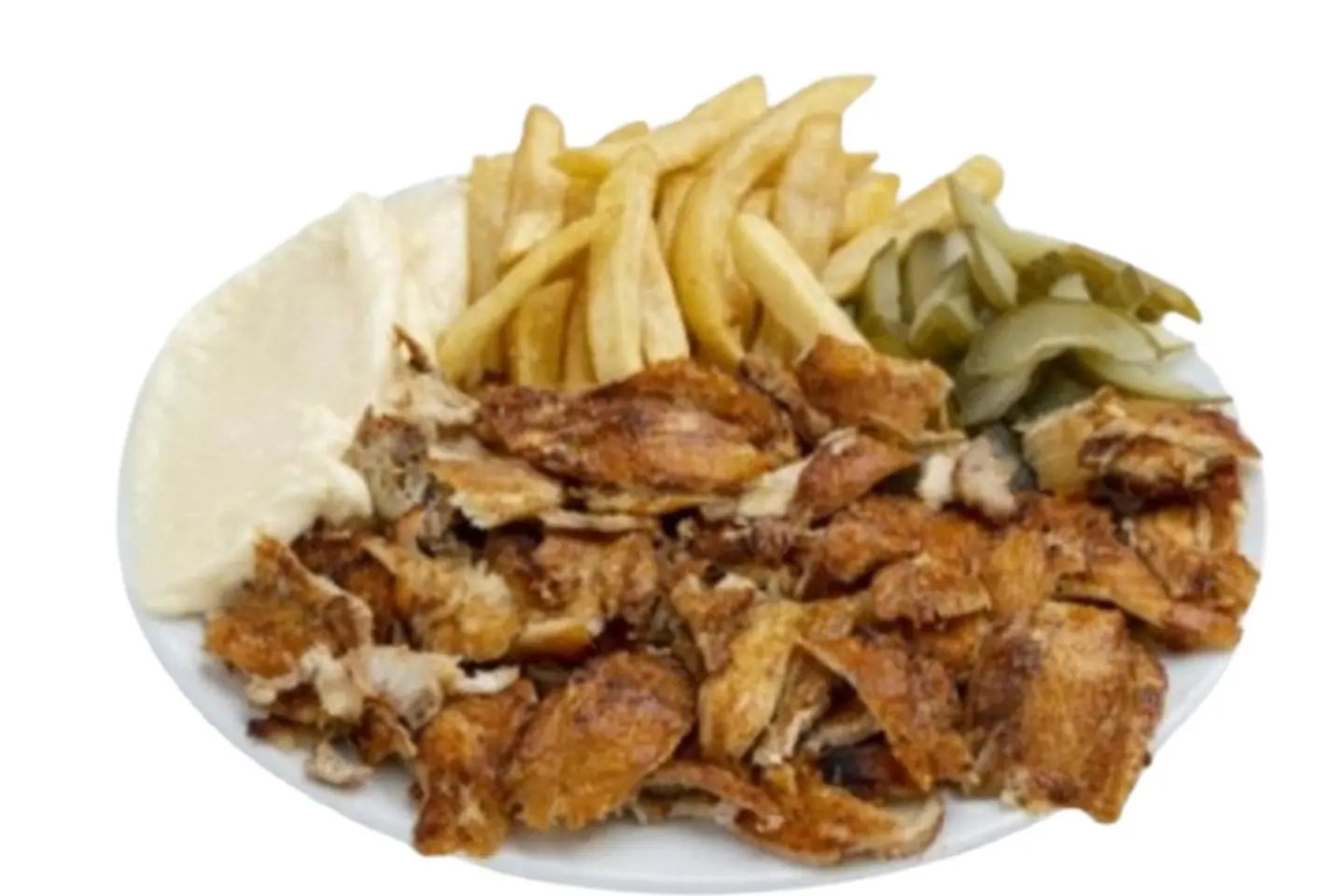 صحن شاورما دجاج