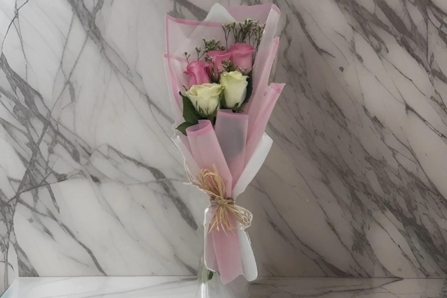 Bouquet Of Natural Flowers A010