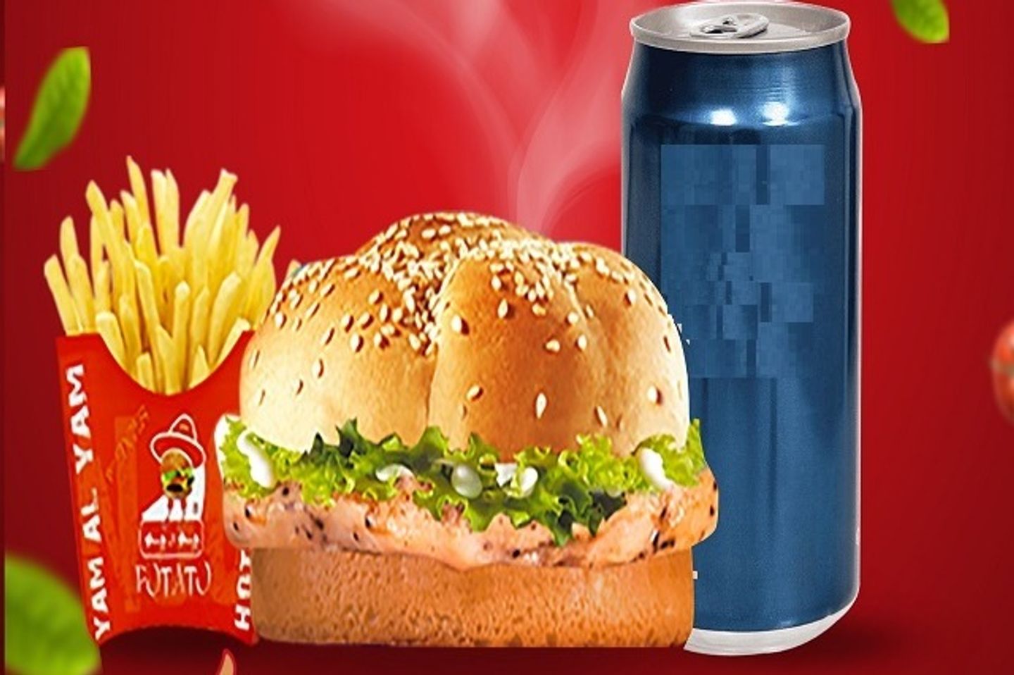 وجبة الدجاج المشوي